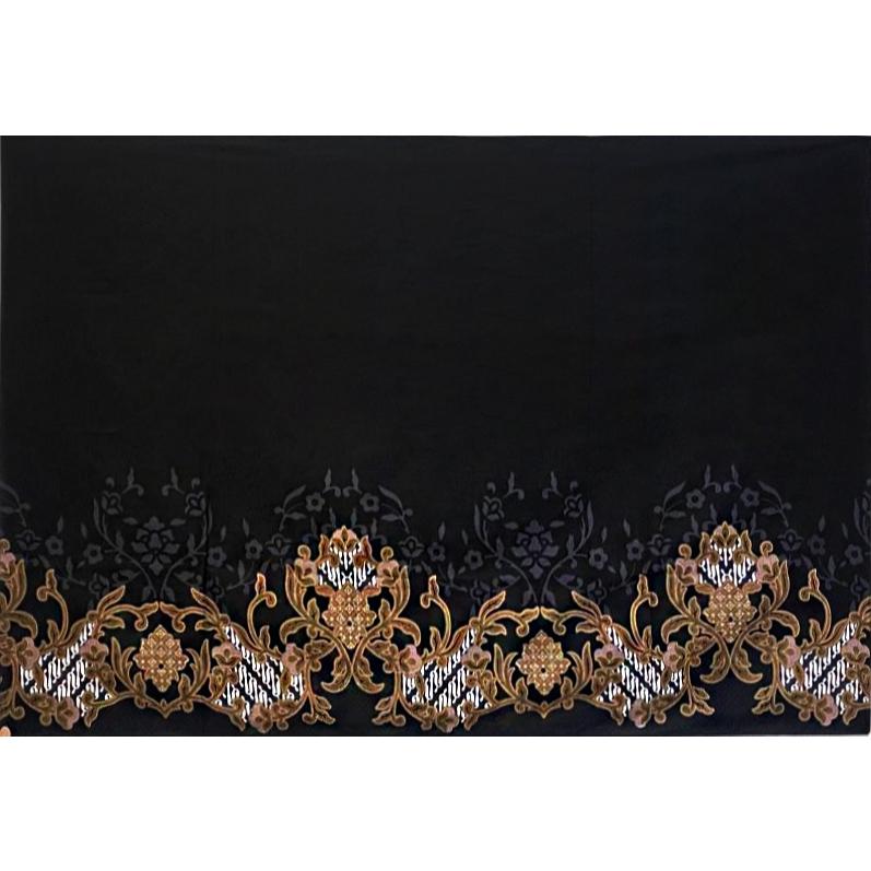 Odza Bawahan Rok Lilit Batik Tradisional Kebaya Wanita Free Ring Hitam Formal Nyaman Motif Katun Hanusa Panjang Wisuda Casual