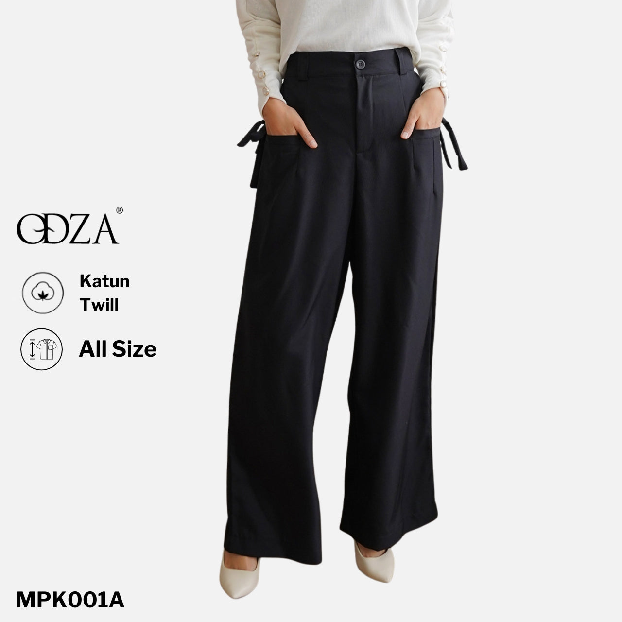Odza Celana Panjang Wanita Kulot Polos Oversize Trendy