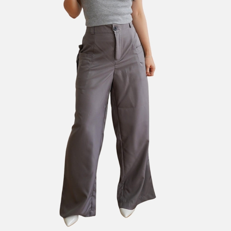 Odza Celana Panjang Wanita Kulot Polos Oversize Trendy