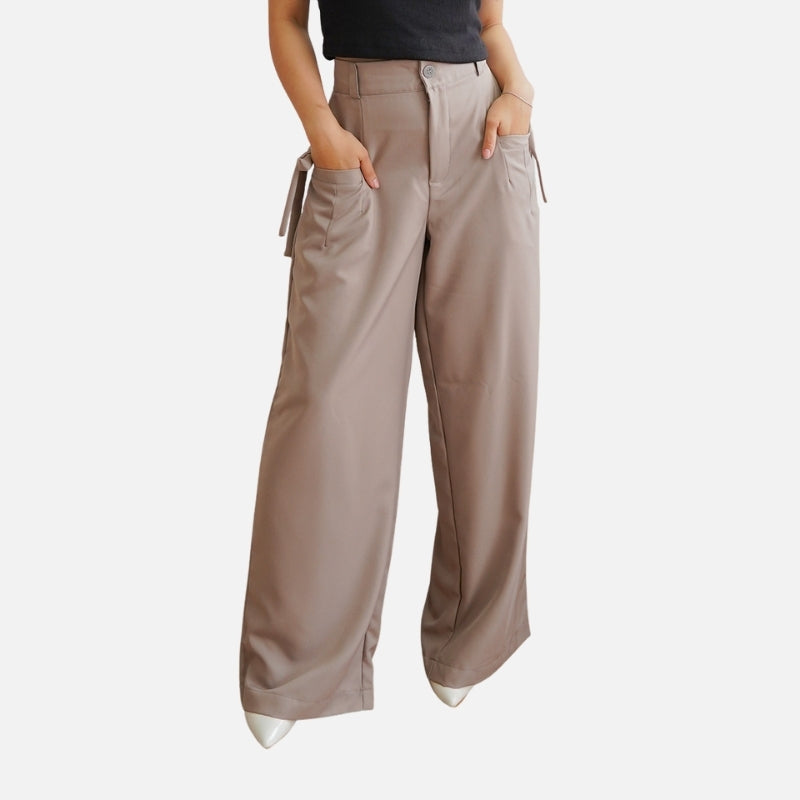 Odza Celana Panjang Wanita Kulot Polos Oversize Trendy