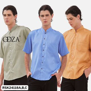 Odza Baju Koko Lengan Pendek Pria Dewasa Jumbo Original Modern