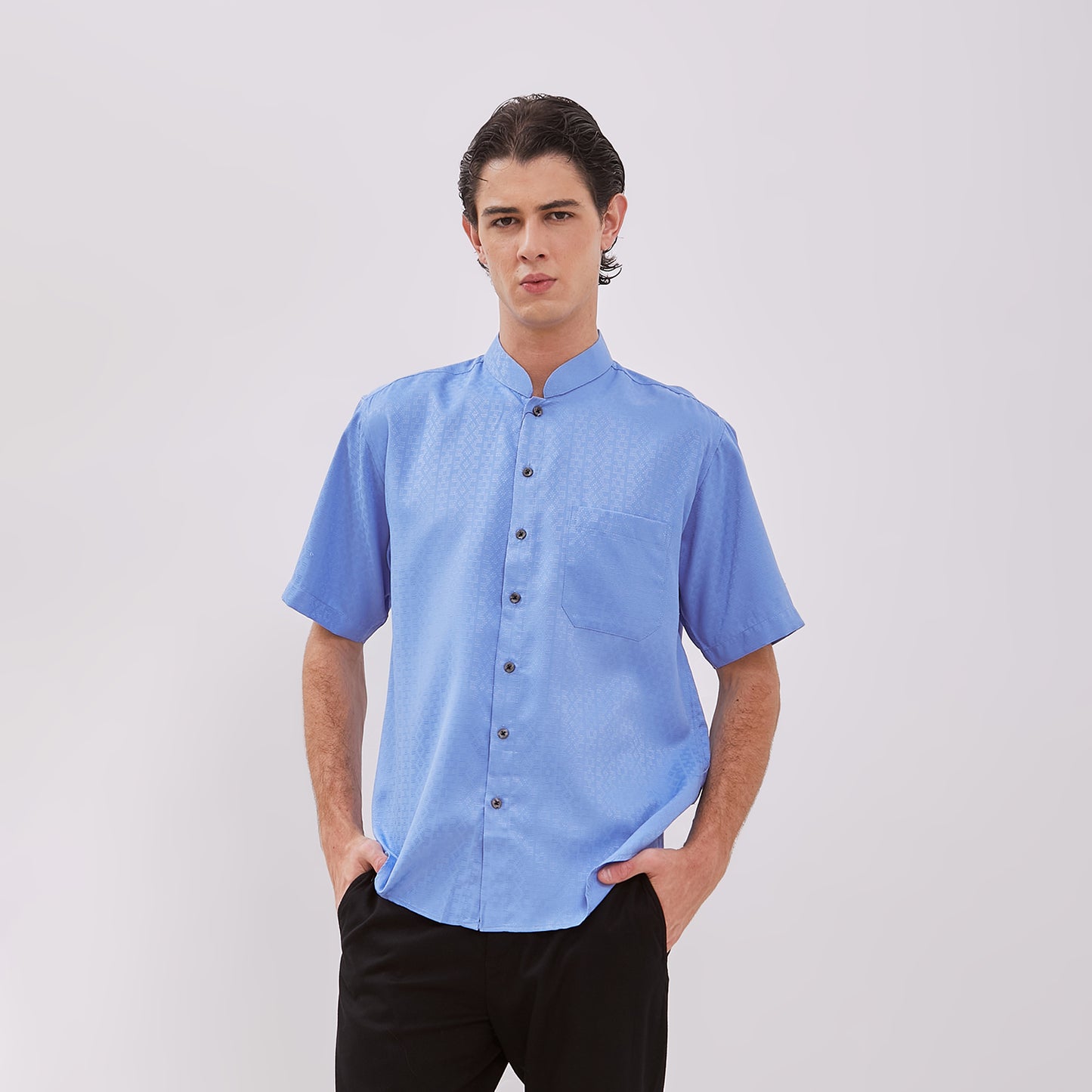 Odza Baju Koko Lengan Pendek Pria Dewasa Jumbo Original Modern