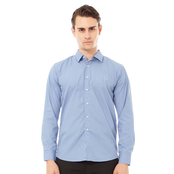 Odza Classic Polos Kemeja Pria Casual Baju Lengan Panjang Kerja/Kantoran