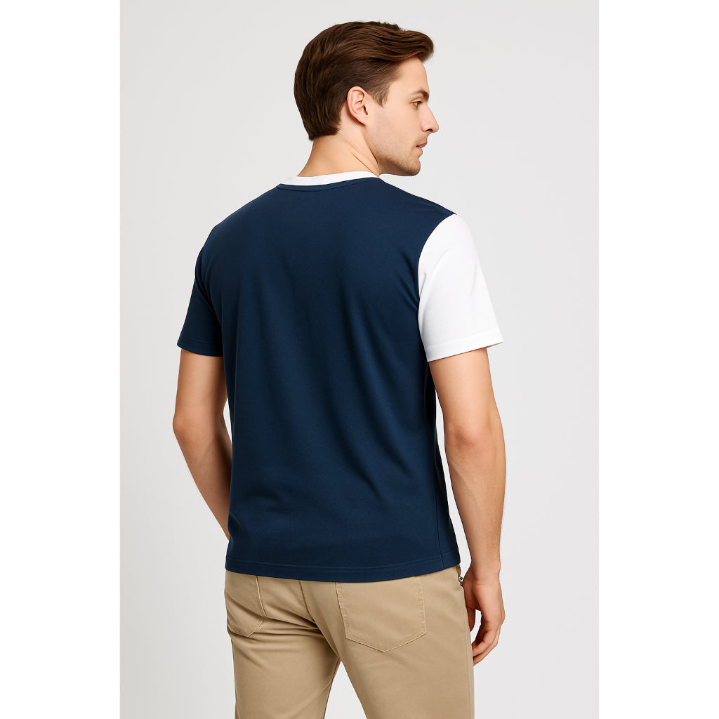 Odza Kaos TShirt Pria Wanita Baju Design Minimalis Kombinasi Kasual 100% Katun 24s
