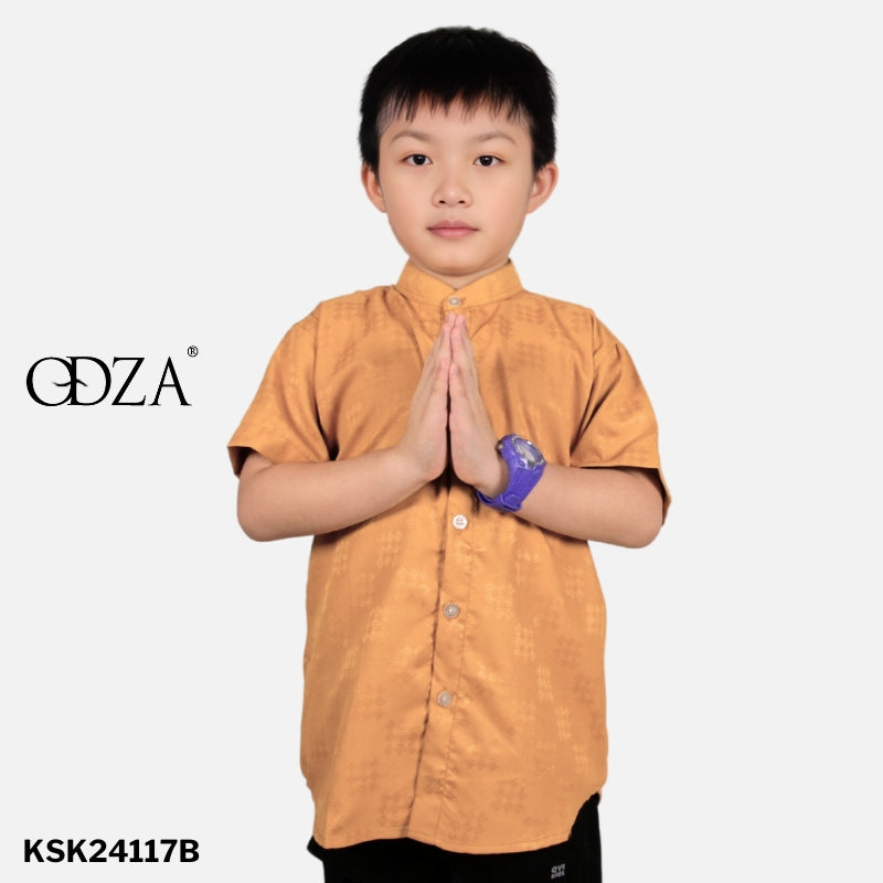 Odza Baju Koko Anak Laki Lengan Pendek Loony 2-12 Tahun