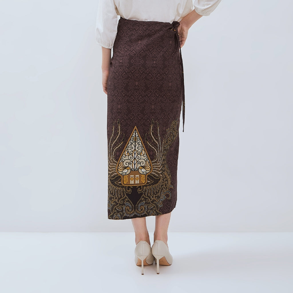 Odza Rok Lilit Batik Wanita Panjang Bawahan Kebaya Kondangan Wisuda Azmatex Ring Gesper