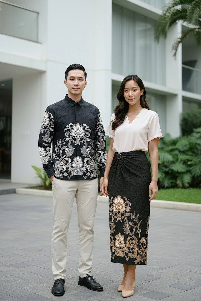 Batik Couple Pria Wanita