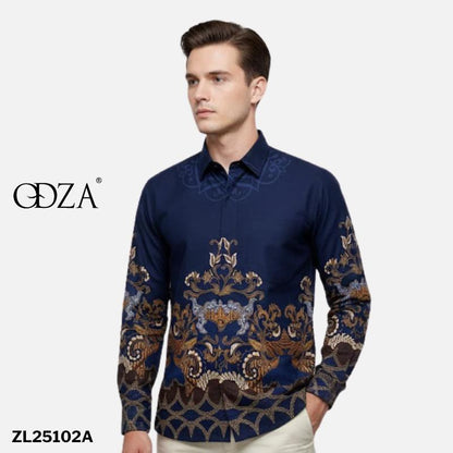Kemeja Rok Lilit Couple Batik Kebaya Jumputan Pria Wanita Lierna Kain Katun Pasangan
