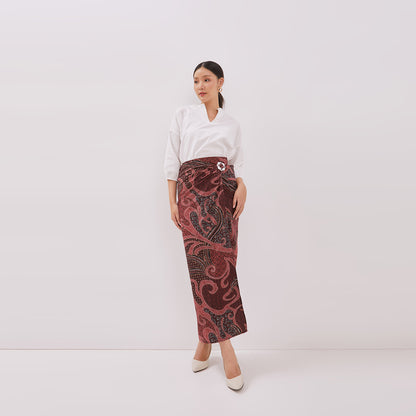 Odza Rok Lilit Batik Wanita Tradisional Kebaya Jumputan Free Ring Giselle