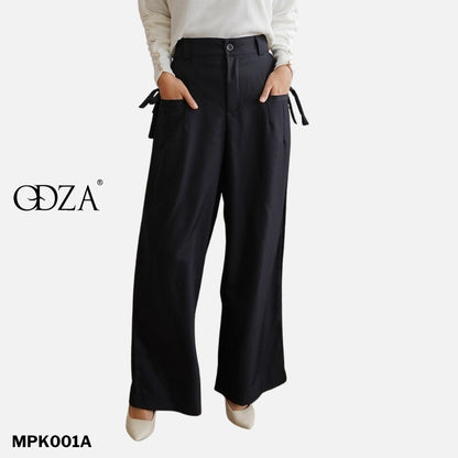 Odza Celana Panjang Wanita Kulot Polos Oversize Trendy