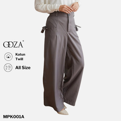 Odza Celana Panjang Wanita Kulot Polos Oversize Trendy