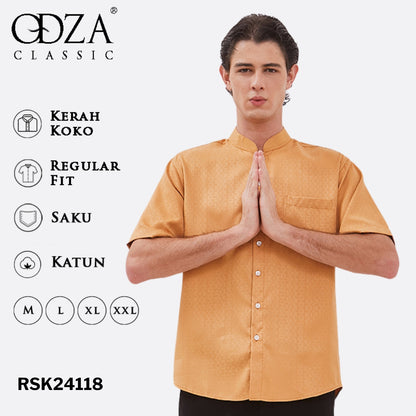Odza Baju Koko Lengan Pendek Pria Dewasa Jumbo Original Modern