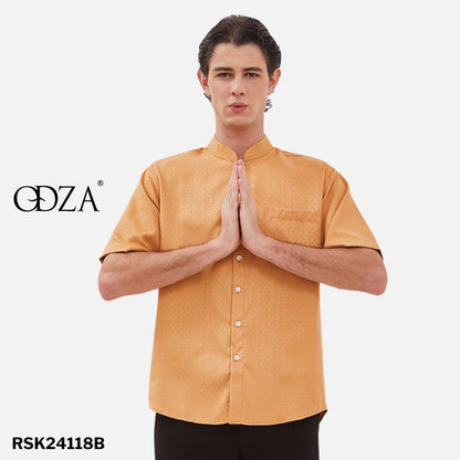 Odza Baju Koko Lengan Pendek Pria Dewasa Jumbo Original Modern