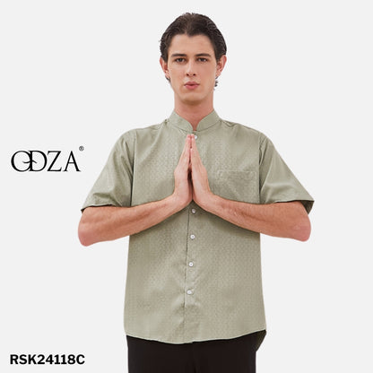 Odza Baju Koko Lengan Pendek Pria Dewasa Jumbo Original Modern