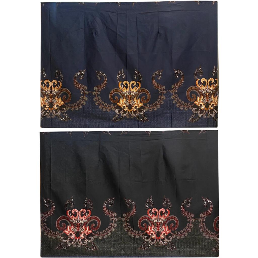 Odza Rok Lilit Batik Wanita Panjang Allsize Bawahan Kebaya Kondangan Wisuda Cassandra Navy Hitam