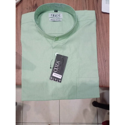 Odza Baju Koko Anak Laki-laki Lengan Pendek Regular Fit Emran Hijau Sage