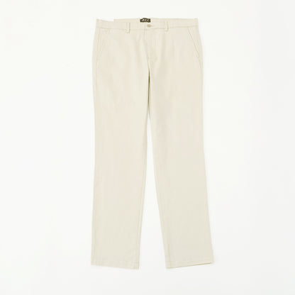 ODZA Classic Celana Panjang Slimfit Chino Formal Katun Pria Cream