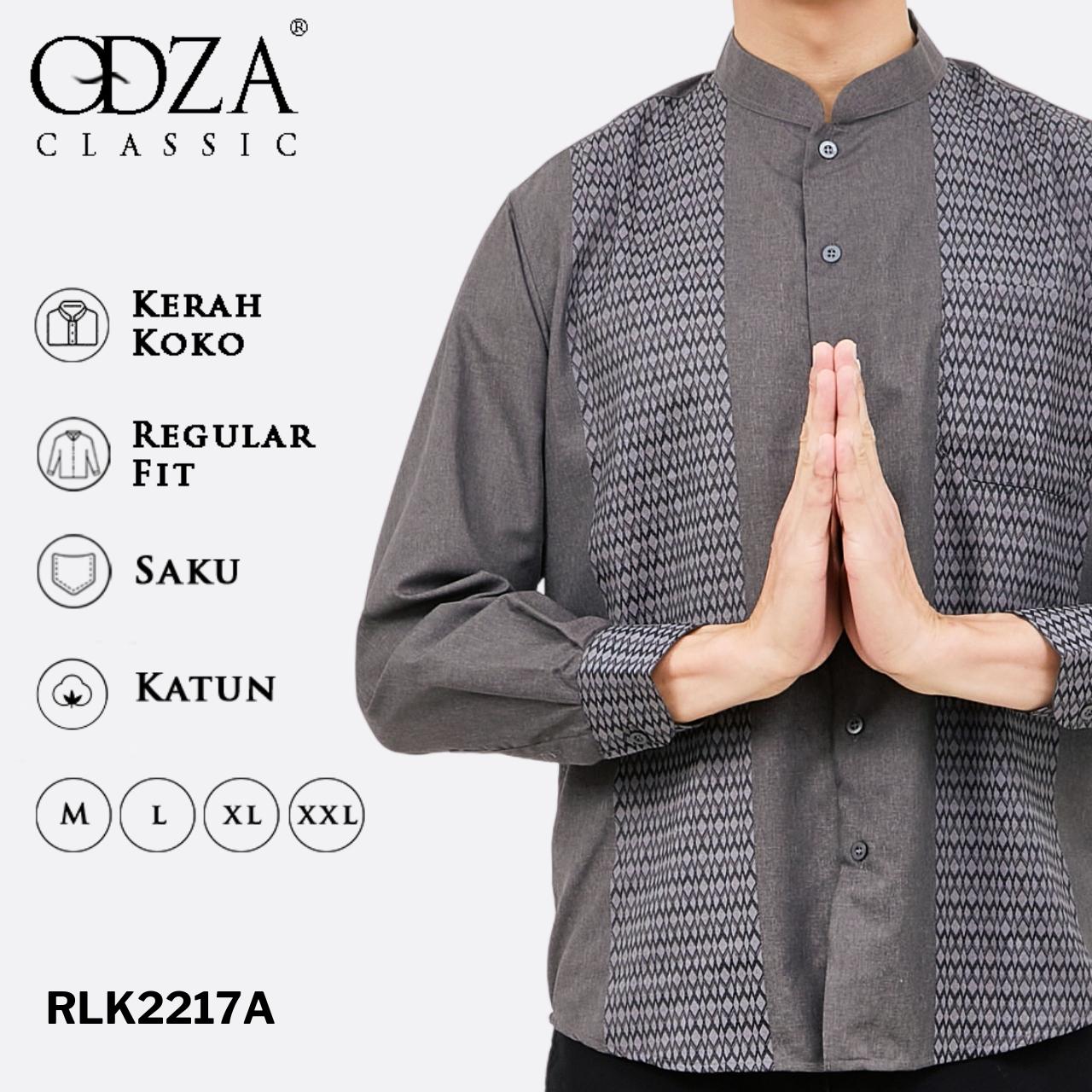 Odza Classic Baju Koko Kemeja Lengan Panjang REGULAR FIT Barule