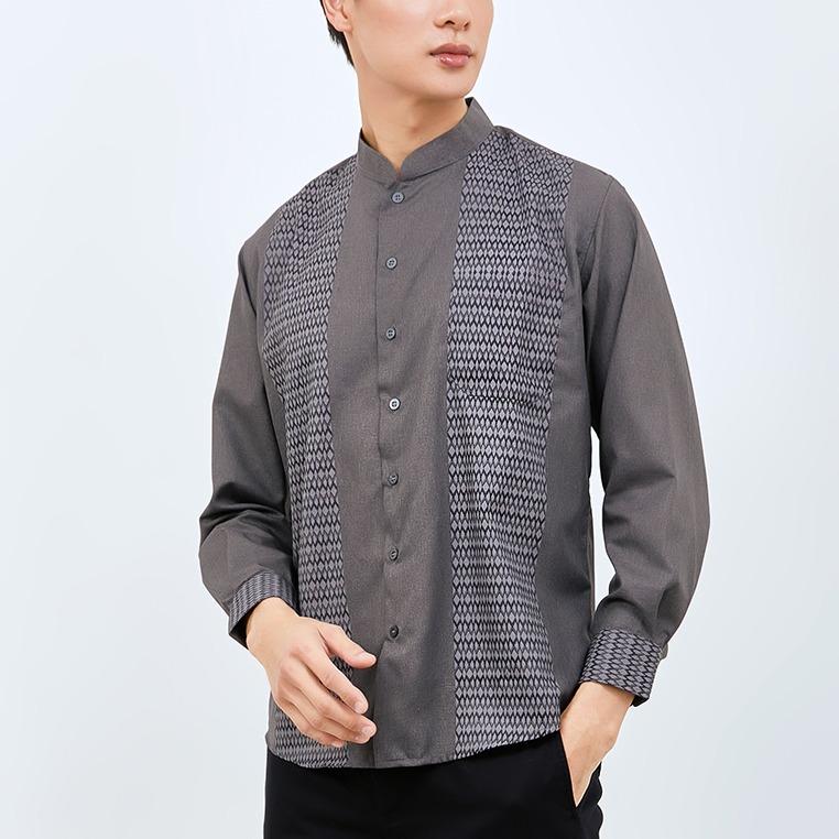 Odza Classic Baju Koko Kemeja Lengan Panjang REGULAR FIT Barule