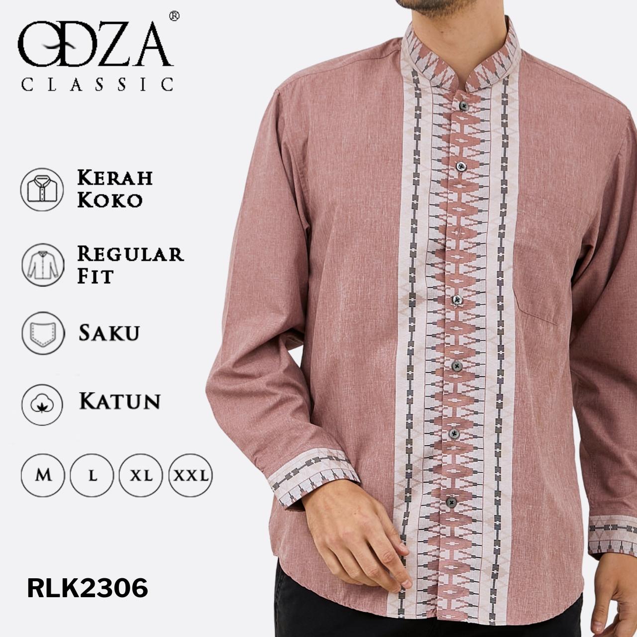 Odza Classic Baju Koko Kemeja Lengan Panjang REGULAR FIT Bareeq