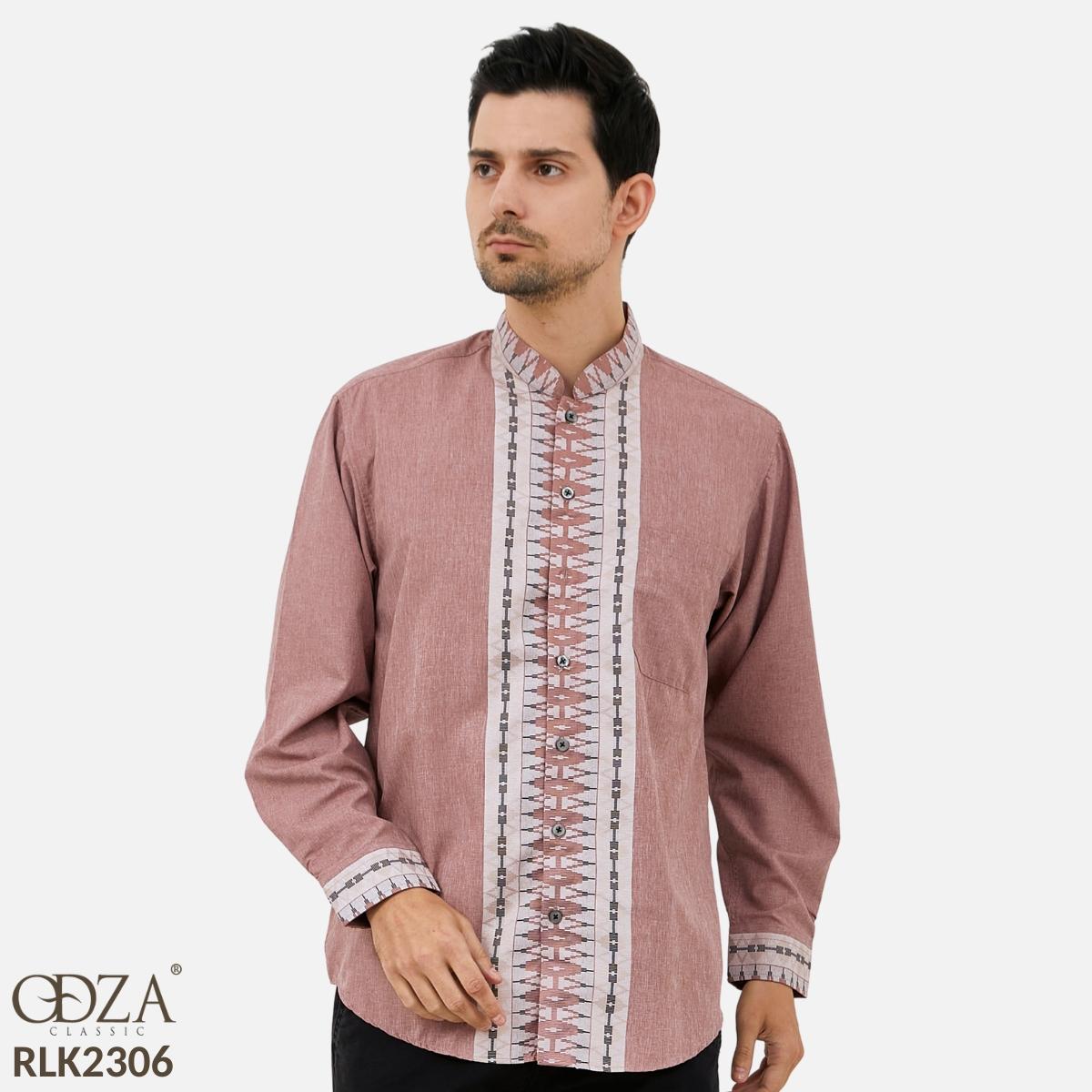 Odza Classic Baju Koko Kemeja Lengan Panjang REGULAR FIT Bareeq