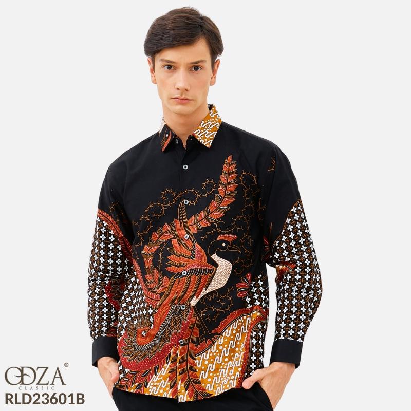 Odza Classic Kemeja Batik Lengan Panjang REGULAR FIT Modern Bagaspati