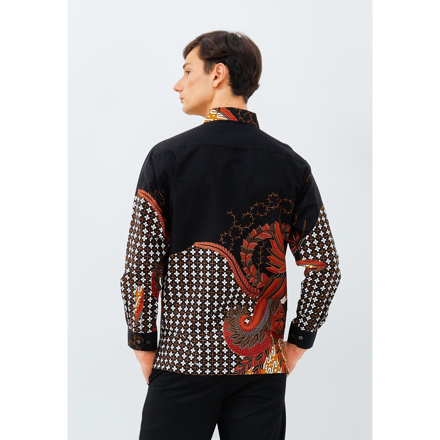 Odza Classic Kemeja Batik Lengan Panjang REGULAR FIT Modern Bagaspati