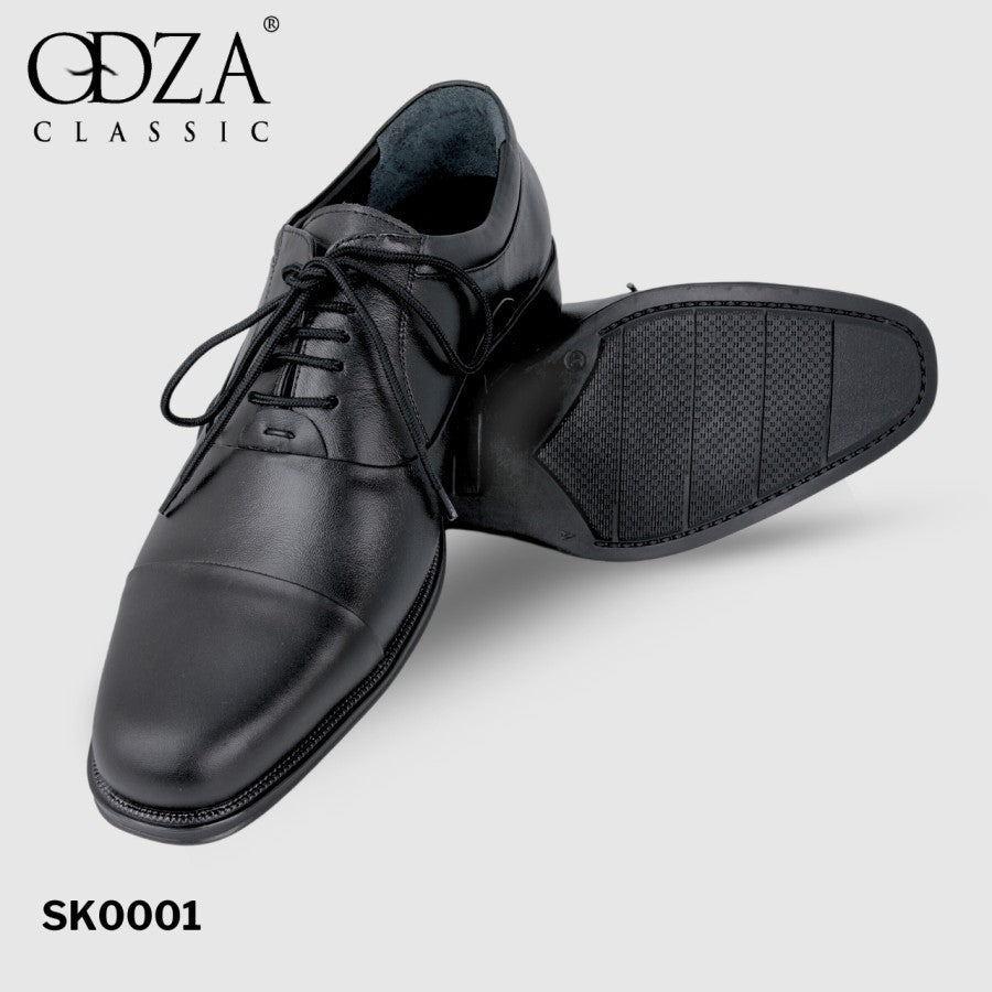 Odza Sepatu Kulit Formal Pantofel Oxford Pria Handmade Kerja Kantor