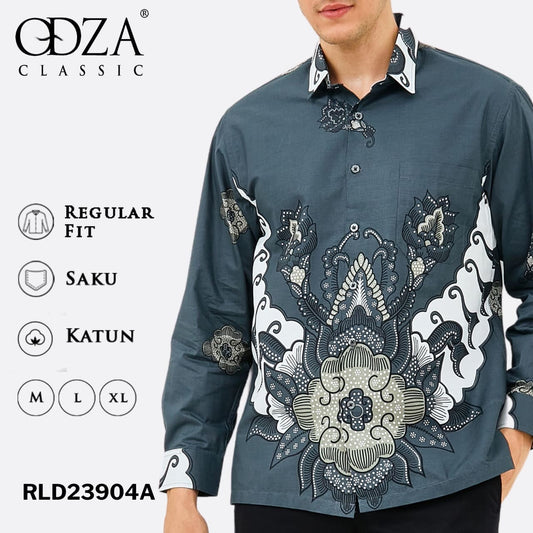 Odza Batik Regular fit Kemeja Pria Lengan Panjang Modern Ciranti